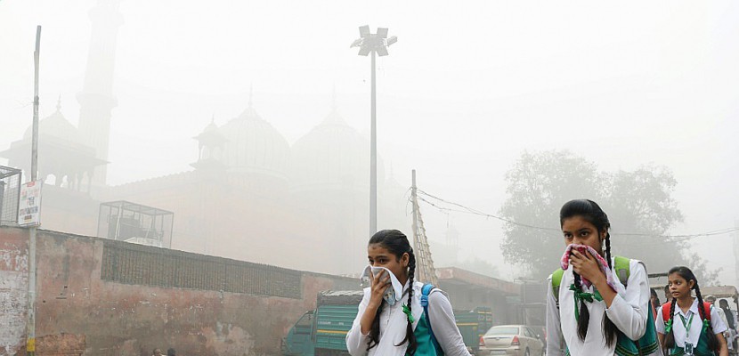 Pollution à New Delhi: fermeture des écoles pour la semaine