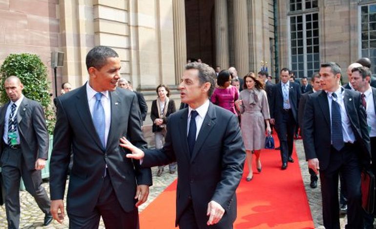 Nicolas Sarkozy et Barack Obama interviewés conjointement ce soir à la télévision.