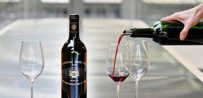 Château Margaux dévoile une nouvelle bouteille juste pour le millésime 2015