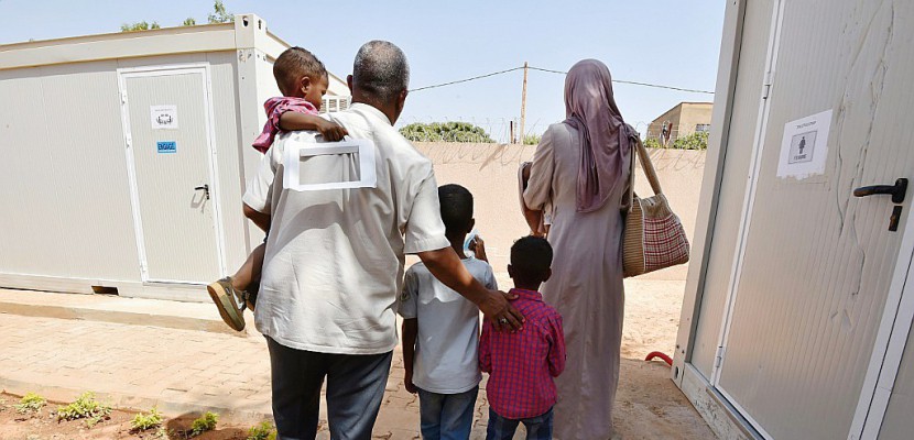 Niamey: à la "case de passage", les rescapés de Libye rêvent de la France