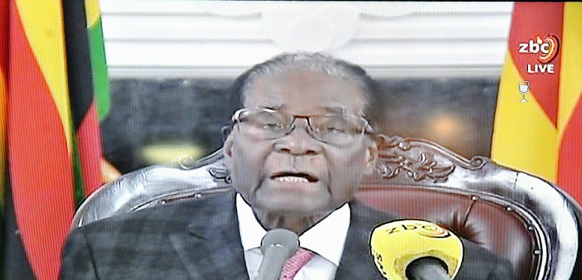 Mugabe démissionne