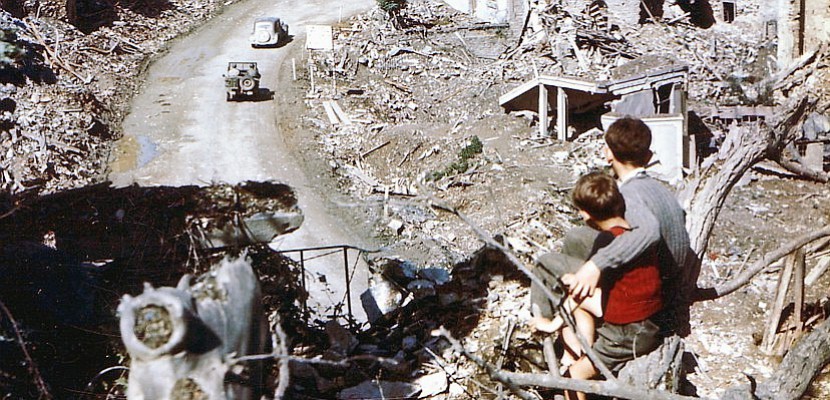 Saint-Lô. Manche : l'enfant au pull gris dans les ruines de Saint-Lô en 1944 est décédé
