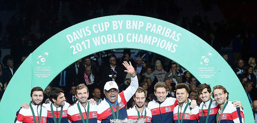 Coupe Davis: Yannick Noah reste capitaine de l'équipe de France