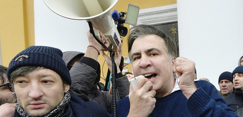 Ukraine: l'opposant Saakachvili interpellé puis libéré par ses partisans