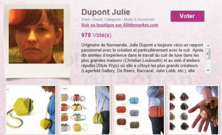 Soutenez Julie Dupont, créatrice normande de sacs et bijoux