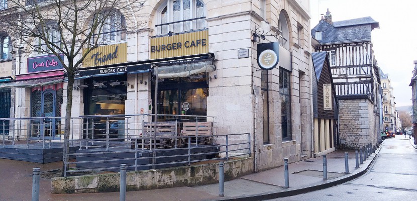 Rouen. Bonne table à Rouen : le Trend Burger Café, place des Carmes