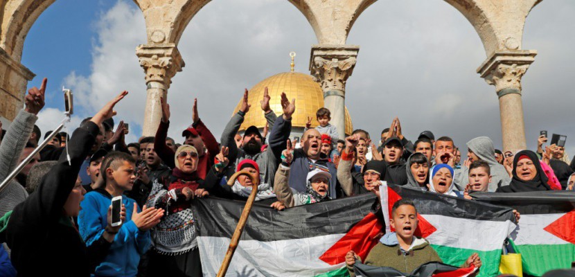 Les Palestiniens manifestent à nouveau pour Jérusalem