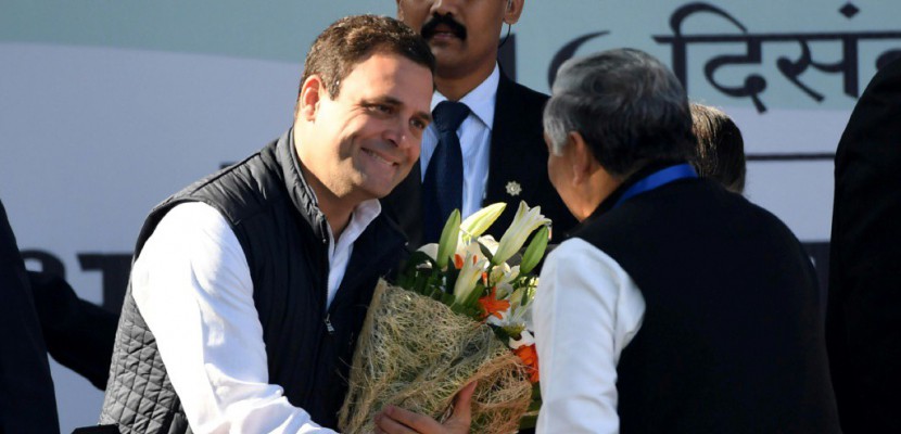 Inde: Rahul Gandhi prend la tête du parti du Congrès