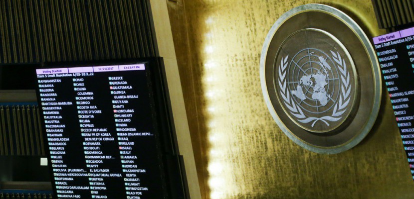 Jérusalem: l'ONU condamne à une large majorité la décision américaine