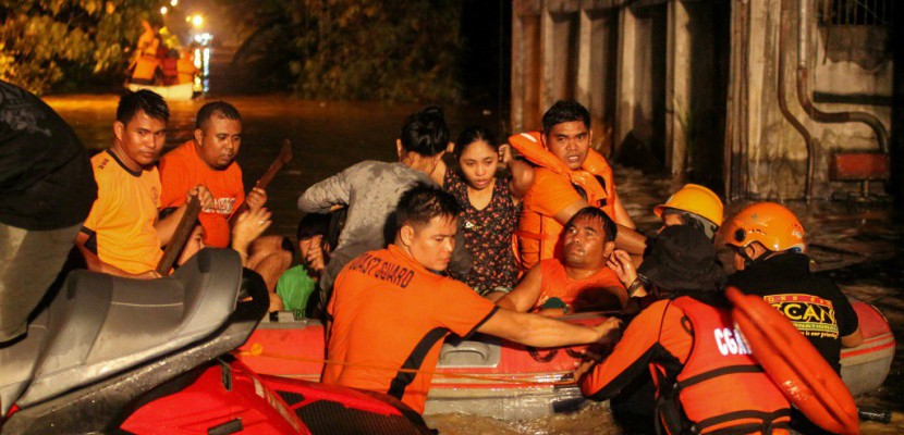 Tempête aux Philippines: au moins 74 morts, des disparus