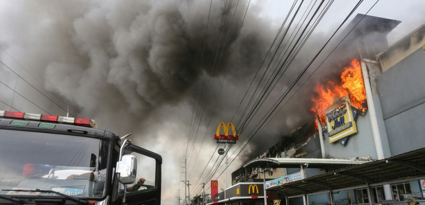 Incendie meurtrier dans un centre commercial aux Philippines