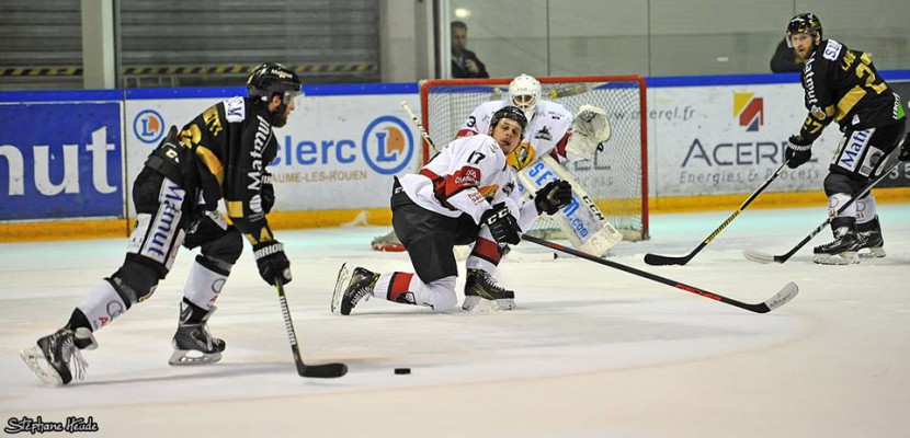 Rouen. Hockey-sur-glace : les Dragons de Rouen font le travail face Chamonix