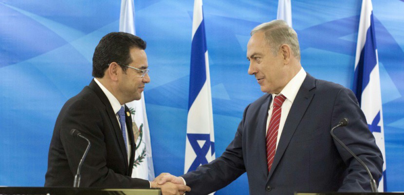 Le Guatemala annonce le transfert de son ambassade en Israël à Jérusalem 