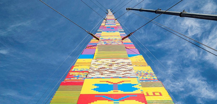 Israël: une tour en Lego de 36 mètres, candidate au Guinness