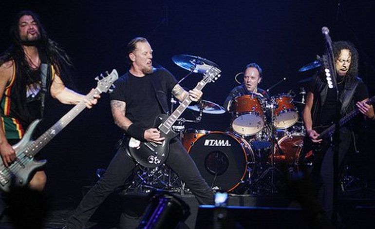 Metallica sur la scène du Stade de France en Juin 2012!