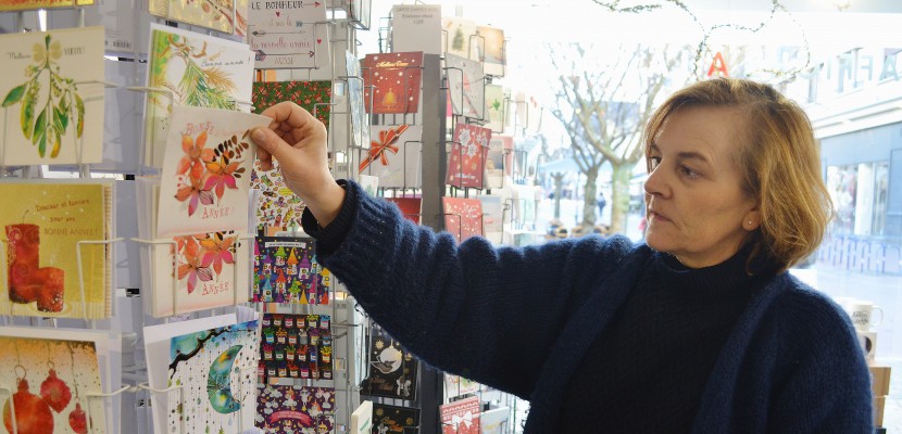 Rouen. Pour la nouvelle année, les cartes de vœux font de la résistance face au numérique