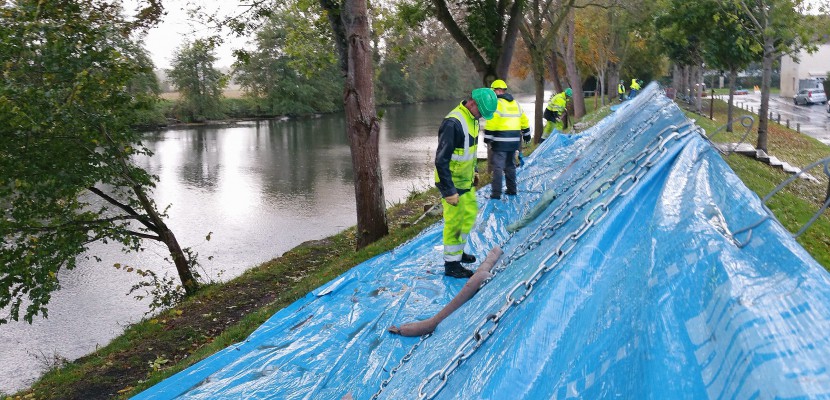 Louvigny. Inondations : Louvigny dans l'attente pour se protéger avec des barrières
