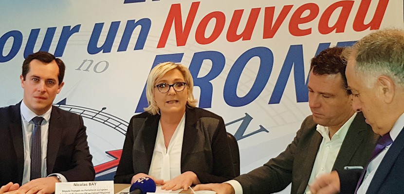 Alençon. Marine Le Pen en Normandie : au FN, tout changer du sol au plafond