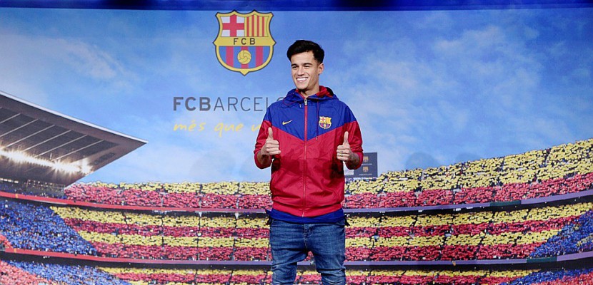 FC Barcelone: Coutinho savoure "un rêve devenu réalité"
