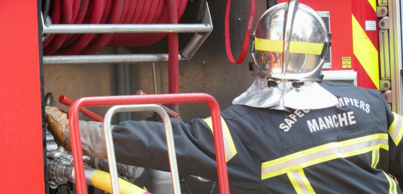 Saint-Fromond. Manche : un mobil-home détruit par les flammes