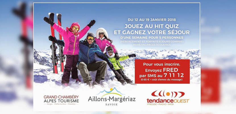 Hors Normandie. Maryline d'Evrecy (Calvados - 14) gagne son séjour au Ski à Aillons-Margériaz (Savoie)!