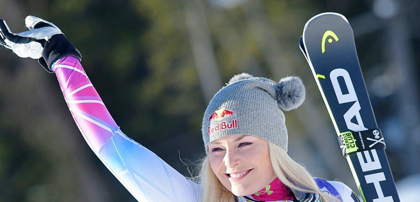 Ski: la revanche de Lindsey Vonn lors de la seconde descente de Cortina
