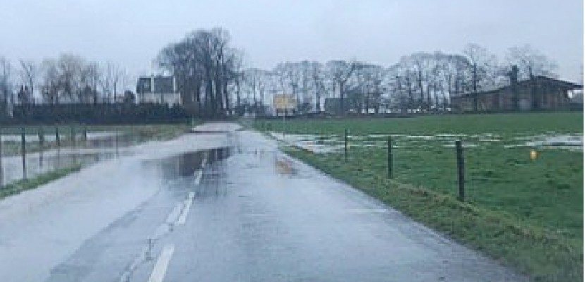 Caen. Inondations dans le Calvados : sept routes fermées à la circulation