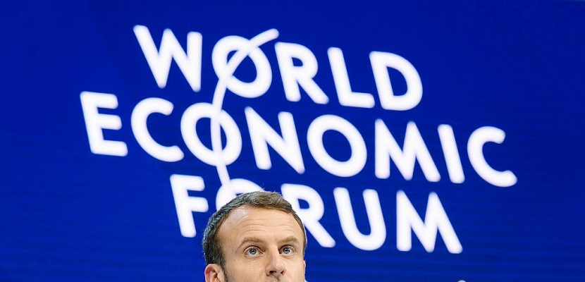 A Davos, Macron en équilibriste du libéralisme