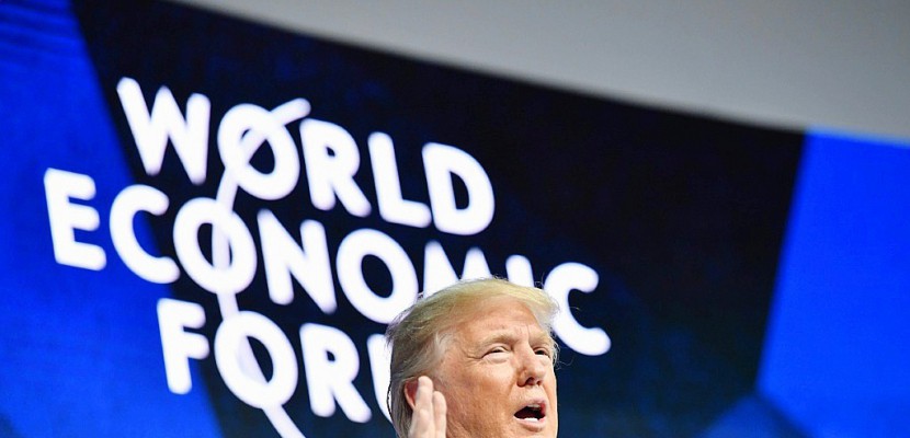 A Davos, Trump promet au monde "l'amitié" et "la coopération" des Etats-Unis