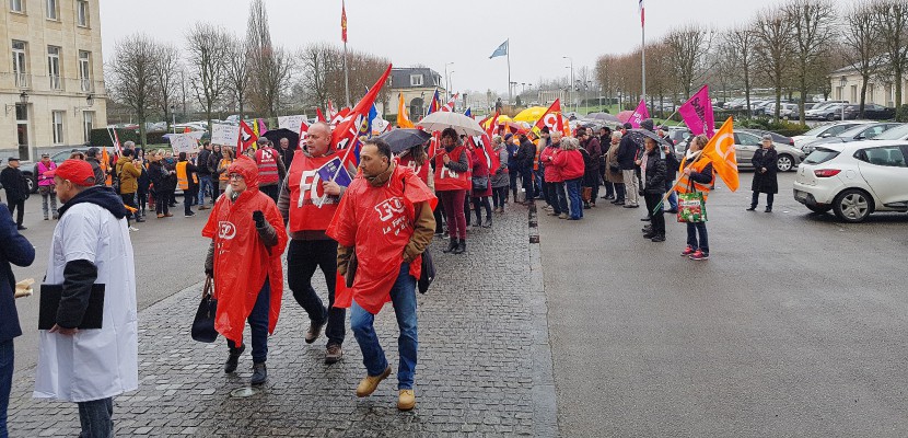 Saint-Lô. Grève dans les EHPAD : 500 manifestants dans la Manche