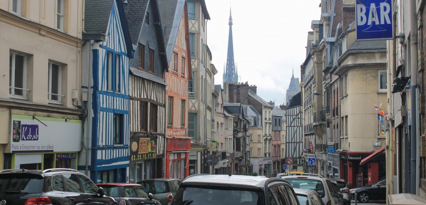 Rouen. À Rouen, la circulation change de sens dans la rue Beauvoisine