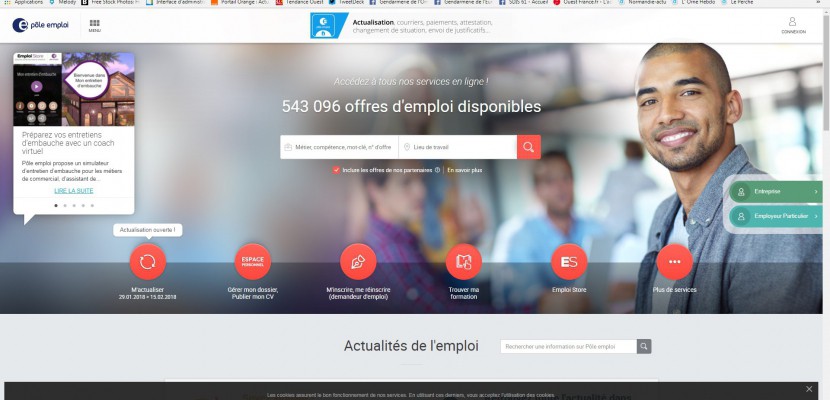 Argentan. À Argentan, Pôle Emploi forme les chômeurs au web pour utiliser leurs services