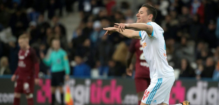 Marseille bat Metz 6-3 et reprend la deuxième place de Ligue 1