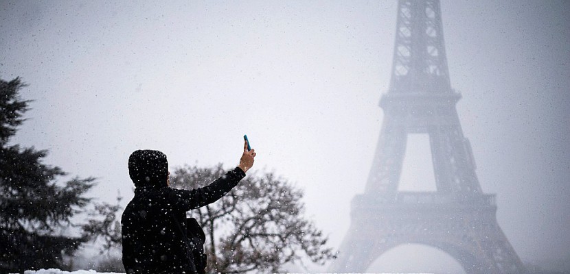 Neige et grand froid sur presque la moitié de la France