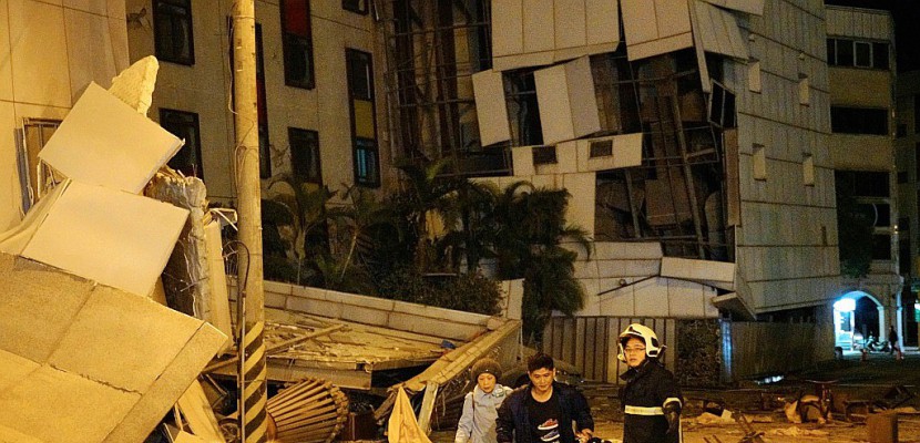 Deux morts, plus de 200 blessés dans le séisme à Taïwan