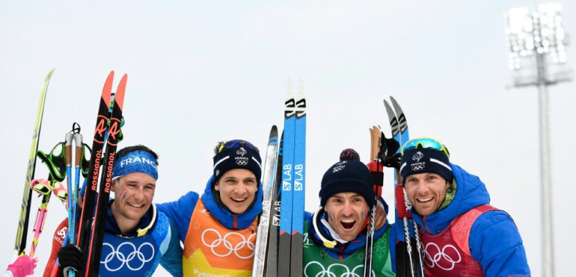 JO-2018: la France répète l'exploit et gagne le bronze au ski de fond