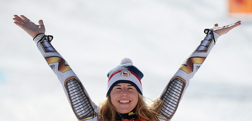 JO-2018: Ledecka en or en snowboard, après son titre en Super-G alpin