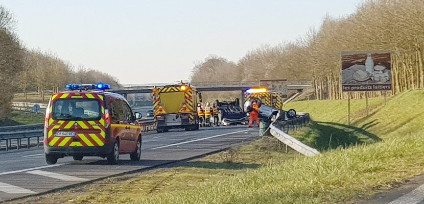 Missy. Accident sur l'A84 : l'autoroute fermée dans le sens Caen-Rennes