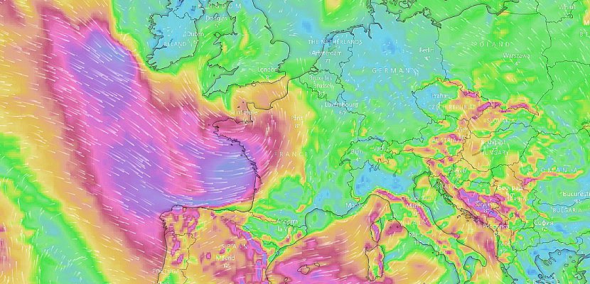 Caen. Alerte aux vents violents pour trois départements de Normandie dimanche soir