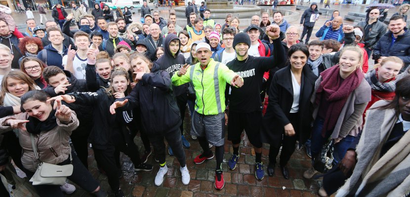 Cherbourg. Cherbourg : l'homme aux 80 marathons à courir en trois mois est parti
