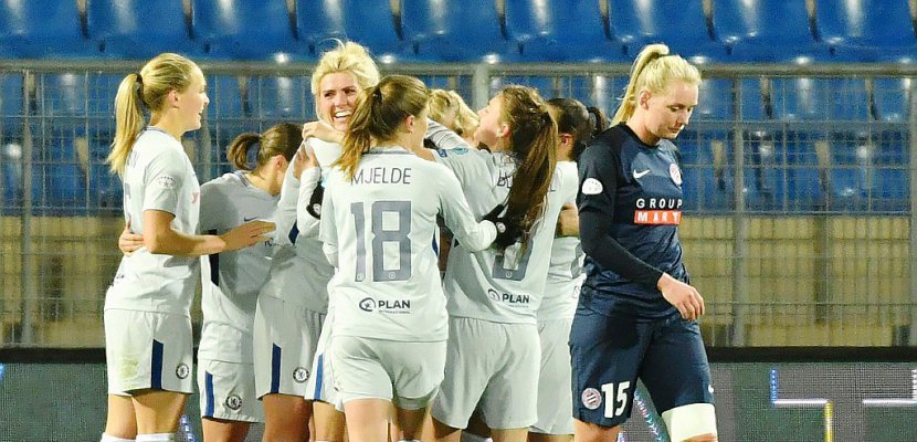 Ligue des champions dames: Montpellier chute devant Chelsea