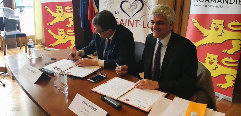 Saint-Lô. Saint-Lô : la région investit 1,5 million d'euros pour la redynamisation du centre-ville
