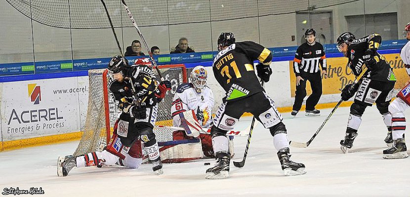Rouen. Hockey-sur-glace: les Dragons de Rouen prennent le match 1 face aux Bruleurs de Loups de Grenoble