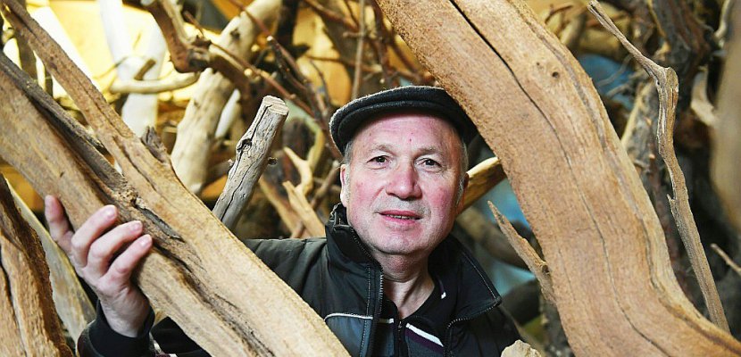 Hervé Mayon, créateur d'arbres "aussi vrais que nature"