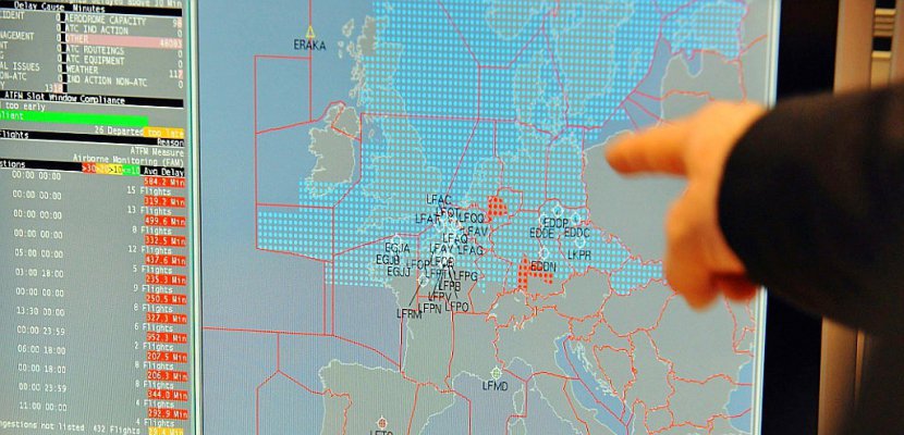 Une panne technique rarissime chez Eurocontrol a perturbé le ciel européen