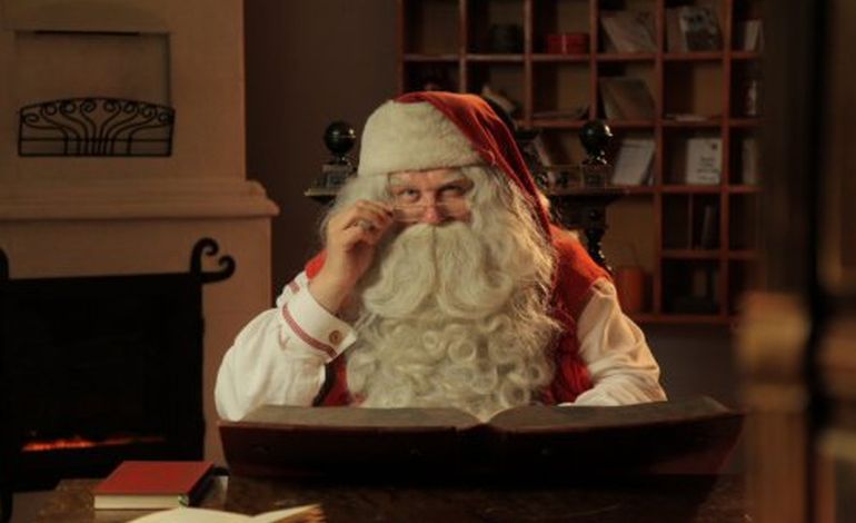 Le Père Noël avant son départ en interview sur Tendance Ouest!