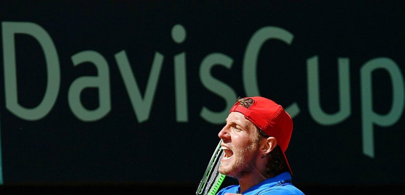 Coupe Davis: Pouille l'emporte face à Seppi après quelques sueurs froides