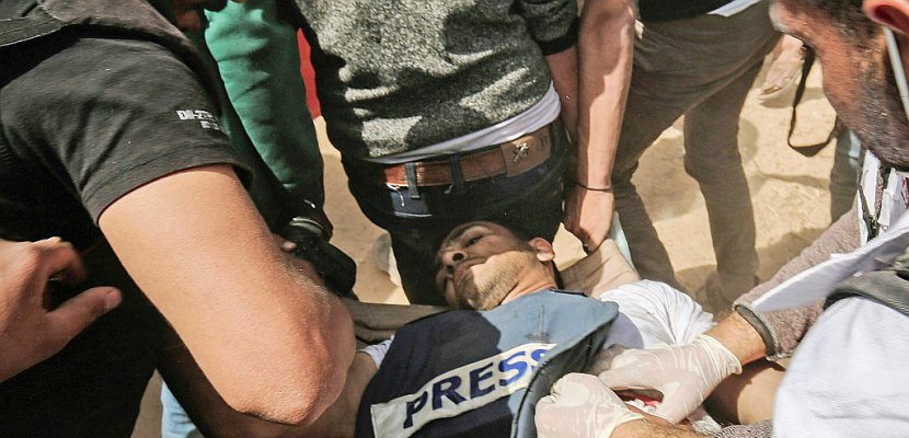 Gaza: un journaliste parmi les Palestiniens tués à la frontière israélienne