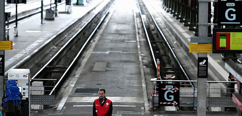 Grève SNCF: un TGV sur cinq, un TER et un Transilien sur trois dimanche
