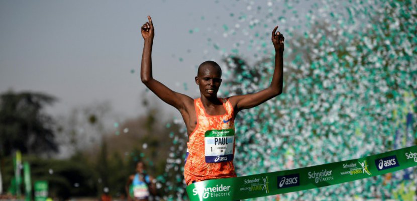 Marathon de Paris: doublé pour le Kényan Lonyangata